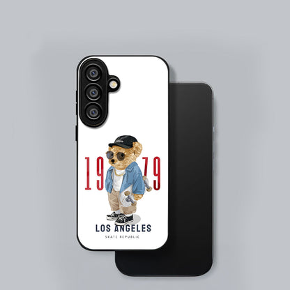 Samsung Galaxy A56 5G Premium Acrylic Shockproof Glass Back Case (Los Angeles)