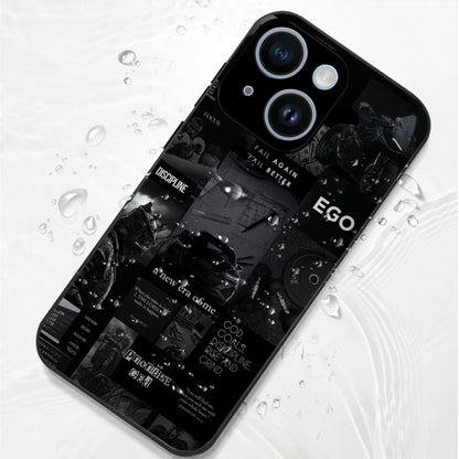 iPhone 15 Premium Acrylic Shockproof Glass Back Case (New Era)