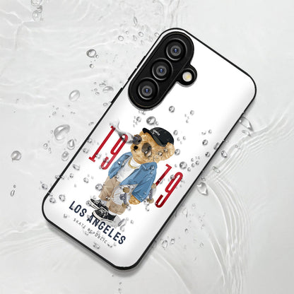 Samsung Galaxy A56 5G Premium Acrylic Shockproof Glass Back Case (Los Angeles)