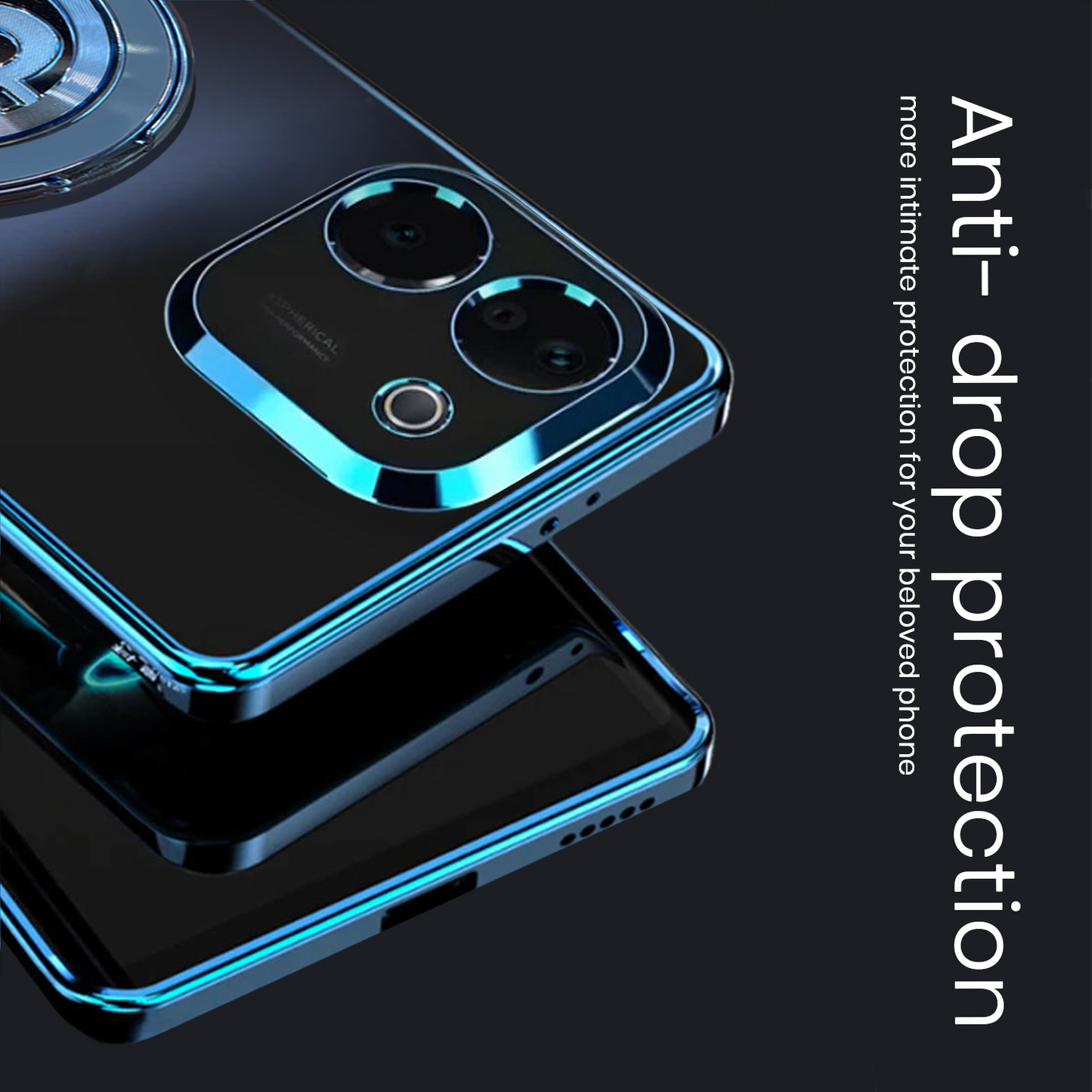 Vivo T3 Pro 5G Electroplating Dollar Case