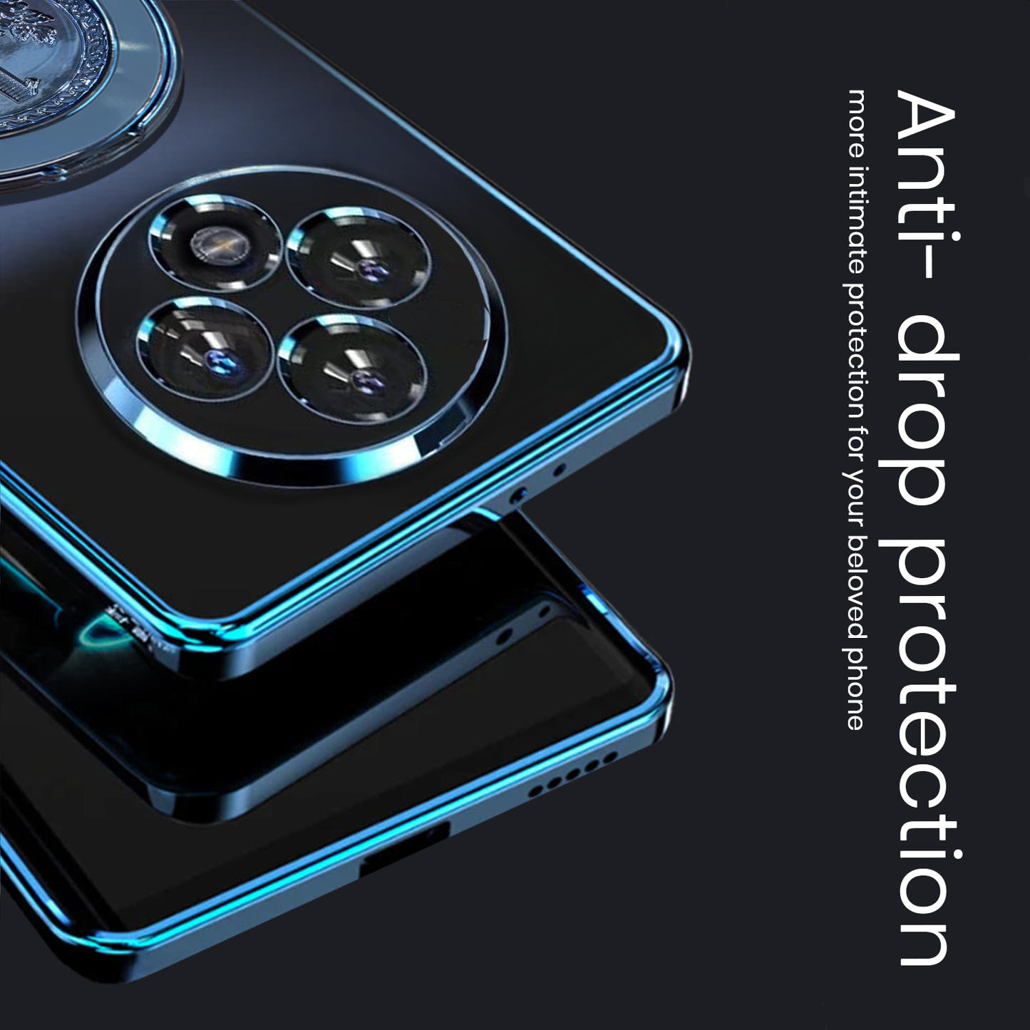 Oppo F27 Pro+ 5G Electroplating Billion Wheel Case