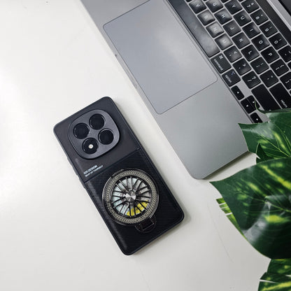 Redmi Note 14 Pro 5G Stress Buster Wheel Hybrid Shockproof Scratch Resistant Back Case