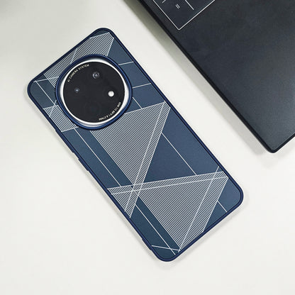 Oppo F29 Pro 5G Triangle Pattern Matte Back Shockproof Case