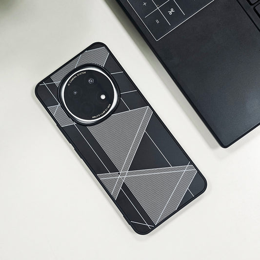 Oppo F29 Pro 5G Triangle Pattern Matte Back Shockproof Case