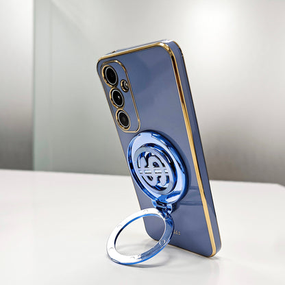 Samsung Galaxy A35 5G Luxury Silicone Money Magnet Rotating Dollar Case
