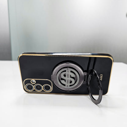 Samsung Galaxy A35 5G Luxury Silicone Money Magnet Rotating Dollar Case