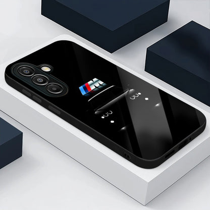 Samsung Galaxy A36 Premium Acrylic Shockproof Glass Back Case (Motorsport Edition)