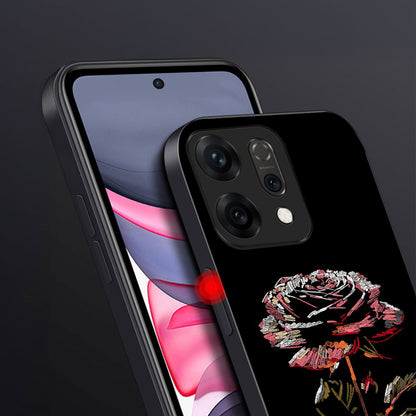 Oppo Reno 14 5G Premium Acrylic Shockproof Glass Back Case (Blossom Fade)