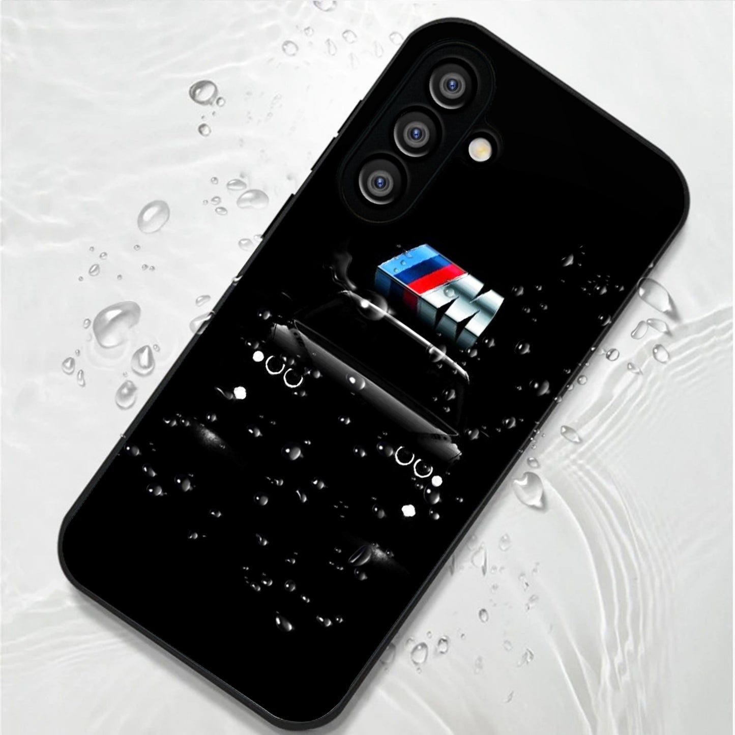 Samsung Galaxy A36 Premium Acrylic Shockproof Glass Back Case (Motorsport Edition)