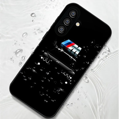 Samsung Galaxy A36 Premium Acrylic Shockproof Glass Back Case (Motorsport Edition)