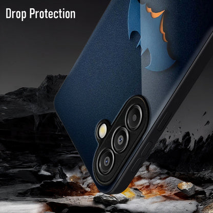 Samsung Galaxy A36 5G Premium Acrylic Shockproof Glass Back Case (Bat Logo)