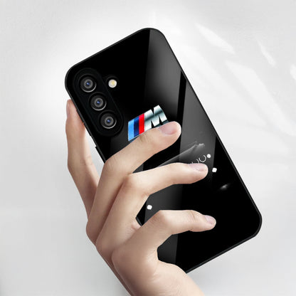 Samsung Galaxy A36 Premium Acrylic Shockproof Glass Back Case (Motorsport Edition)