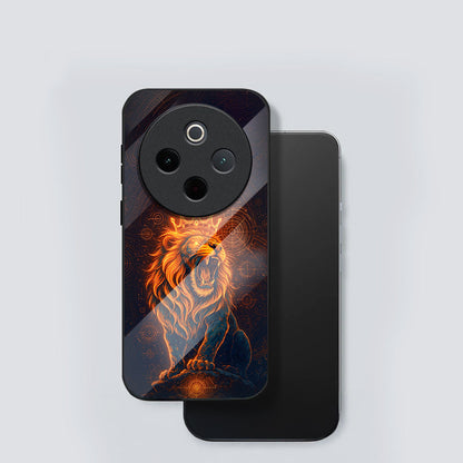 Vivo T4 5G Premium Acrylic Shockproof Glass Back Case (King of Cosmos)
