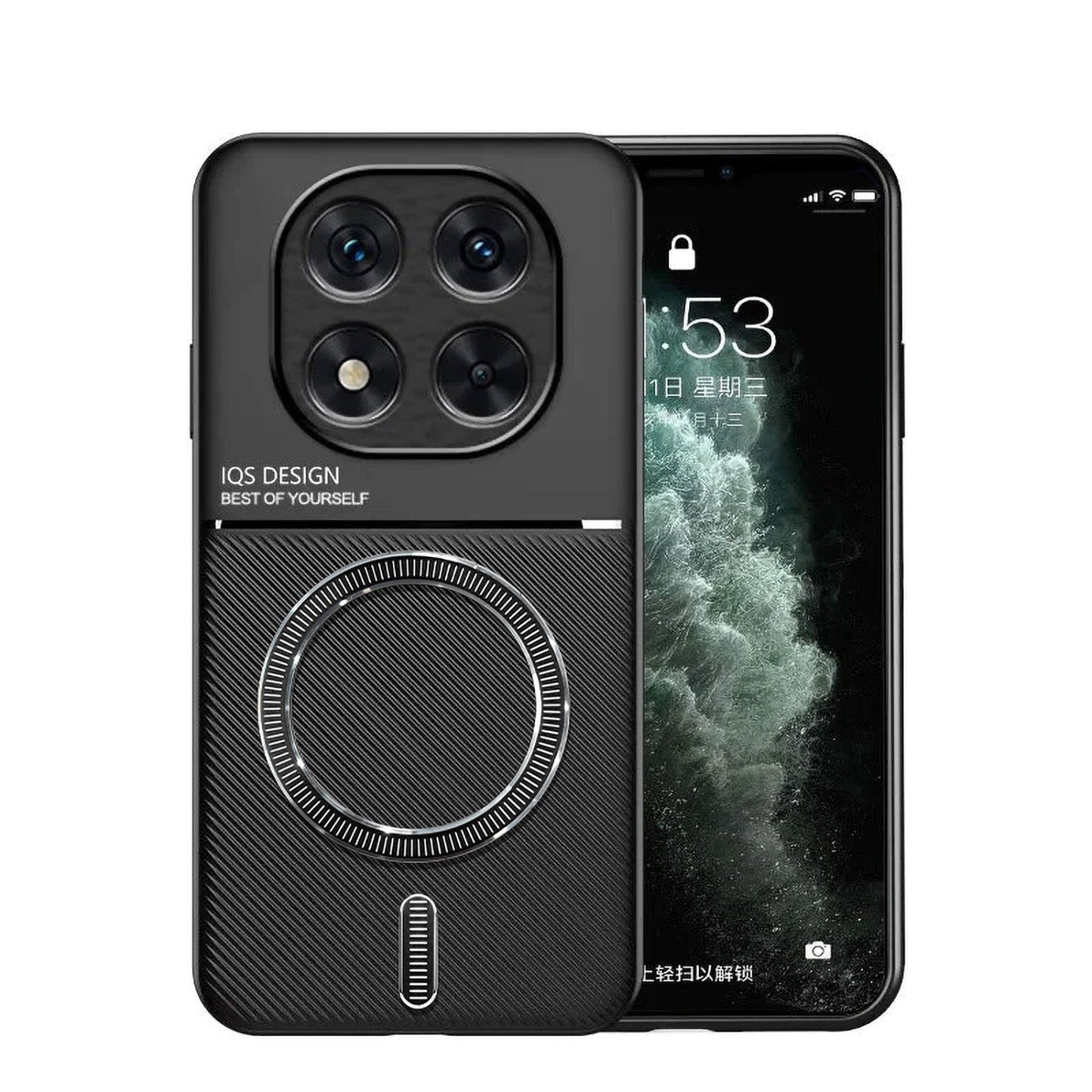 Redmi Note 14 Pro 5G Magsafe Magnetic Shockproof Back Cover
