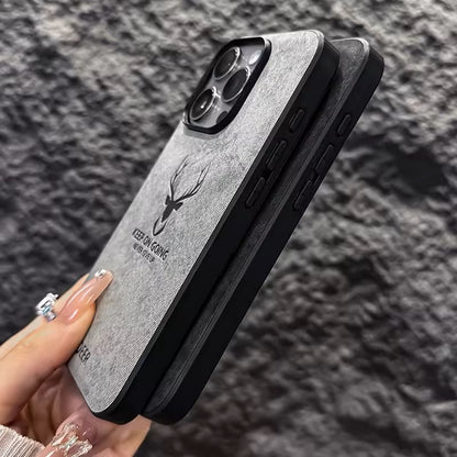 iPhone 14/15 Pro Luxury Shockproof Deer iPhone Case