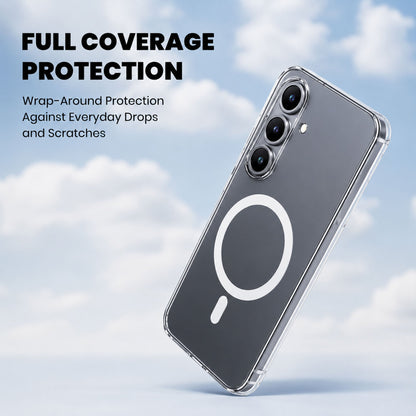 Samsung Galaxy S25 FE 5G Clear Anti-Yellow MagSafe Protective Case