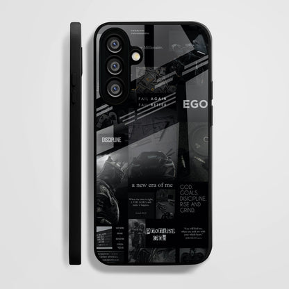 Samsung Galaxy A36 Premium Acrylic Shockproof Glass Back Case (New Era)