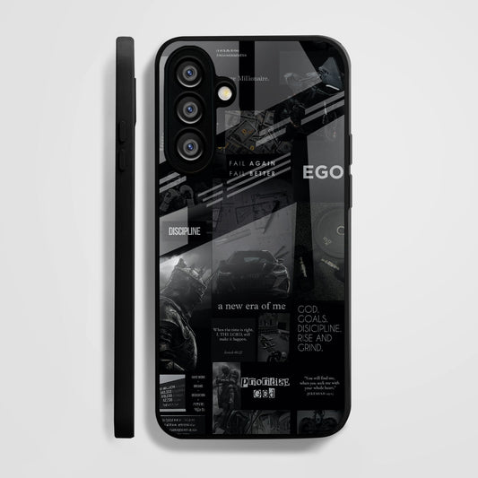 Samsung Galaxy A36 Premium Acrylic Shockproof Glass Back Case (New Era)