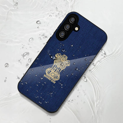 Samsung Galaxy A36 Premium Acrylic Shockproof Glass Back Case (Nation Pride)