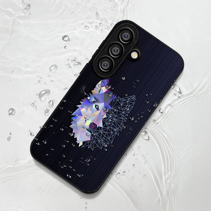 Samsung Galaxy A36 5G Premium Acrylic Shockproof Glass Back Case (Diamond Wolf)