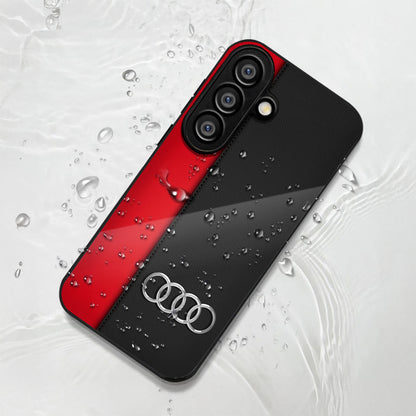 Samsung Galaxy A36 5G Premium Acrylic Shockproof Glass Back Case (Audi)