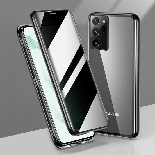 Samsung Galaxy Note 20 Ultra 5G Double Magnetic Privacy Glass Back 360° Protection Cover