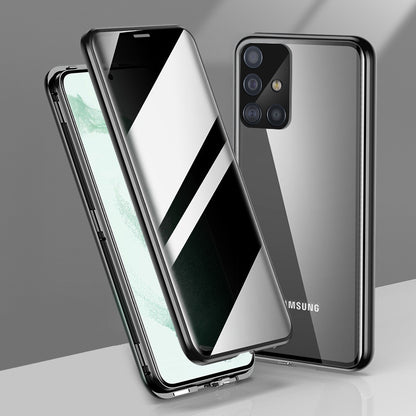 Samsung Galaxy A51 5G Double Magnetic Privacy Glass Back 360° Protection Cover
