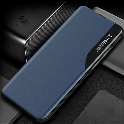 Mi A1 5G Flip Leather Case with Free Tempered Glass