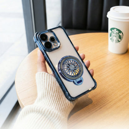 Oppo Reno 15 5G Premium Stress Buster Wheel Rotating Shockproof Airbags Case