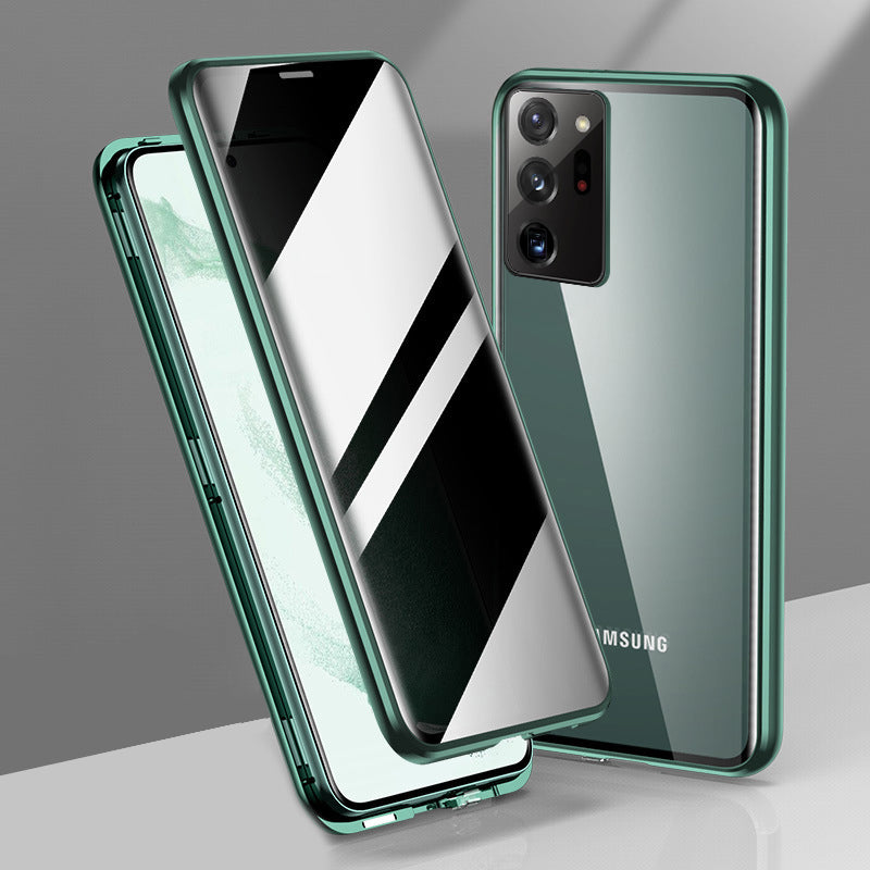 Samsung Galaxy Note 20 Ultra 5G Double Magnetic Privacy Glass Back 360° Protection Cover
