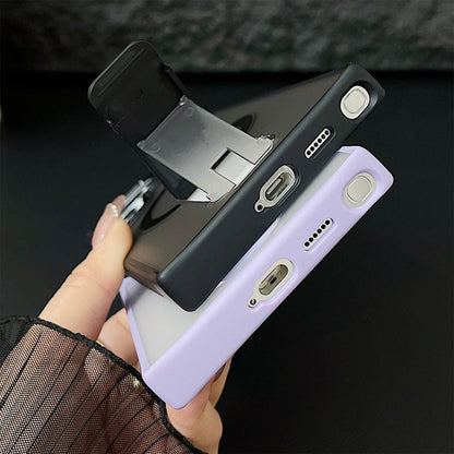 Samsung Galaxy S23 Ultra/S24 Ultra 5G Luxury Kickstand Magnetic Frosted Case