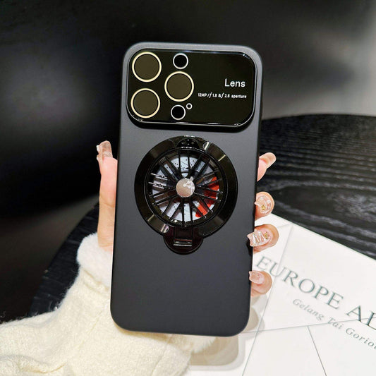 iPhone 14/15 Pro Full Lens Protector Phone Holder iPhone Case