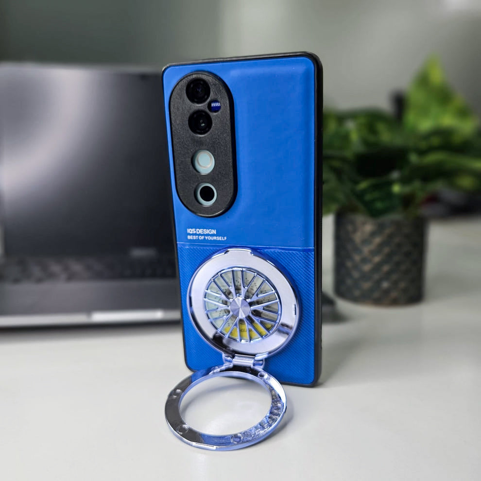 Vivo V40 5G Stress Buster Wheel Hybrid Shockproof Scratch Resistant Back Case