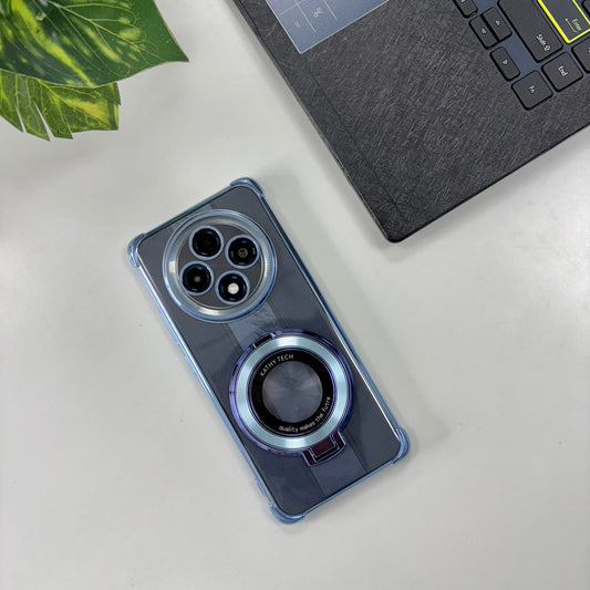Blue Oppo F27 Pro 5G back case