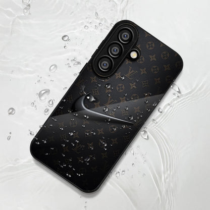 Samsung Galaxy A36 5G Premium Acrylic Shockproof Glass Back Case (Luxury Pattern)