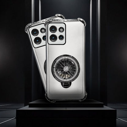 Motorola Edge 50 5G Premium Stress Buster Wheel Rotating Shockproof Airbags Case
