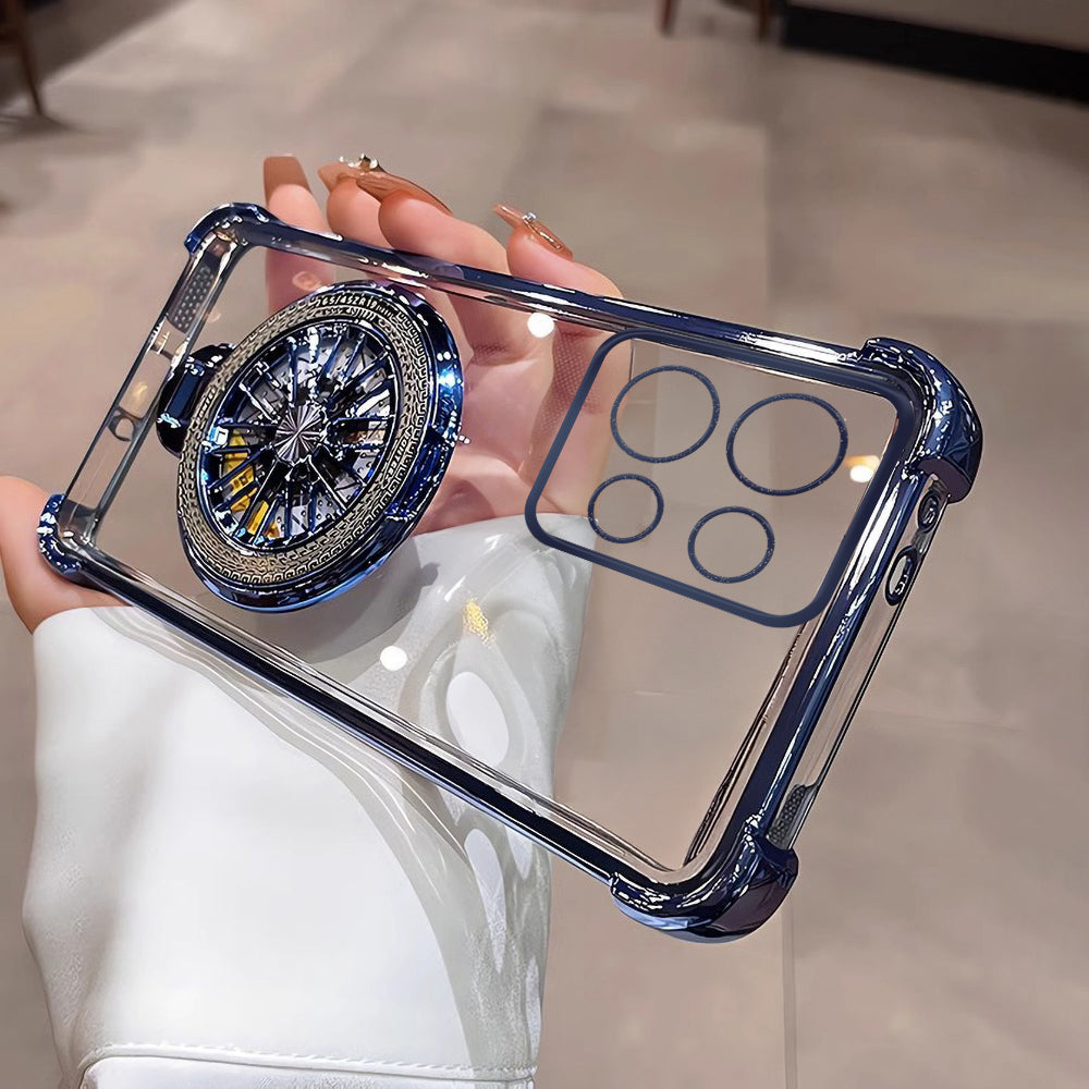 Motorola Edge 50 5G Premium Stress Buster Wheel Rotating Shockproof Airbags Case