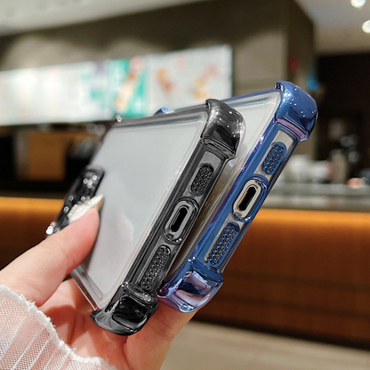 Motorola Edge 60 Pro 5G Transparent Shockproof Case With Airbag Corners