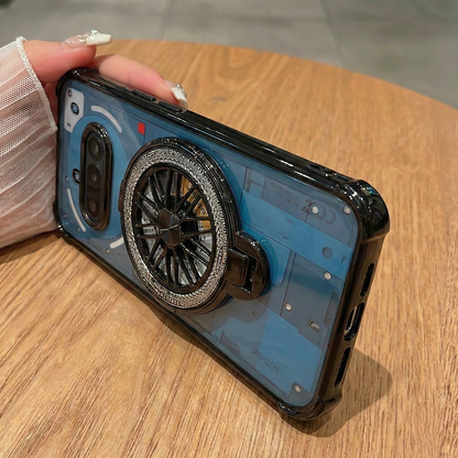 Nothing Phone 3a 5G Premium Stress Buster Wheel Rotating Shockproof Airbags Case