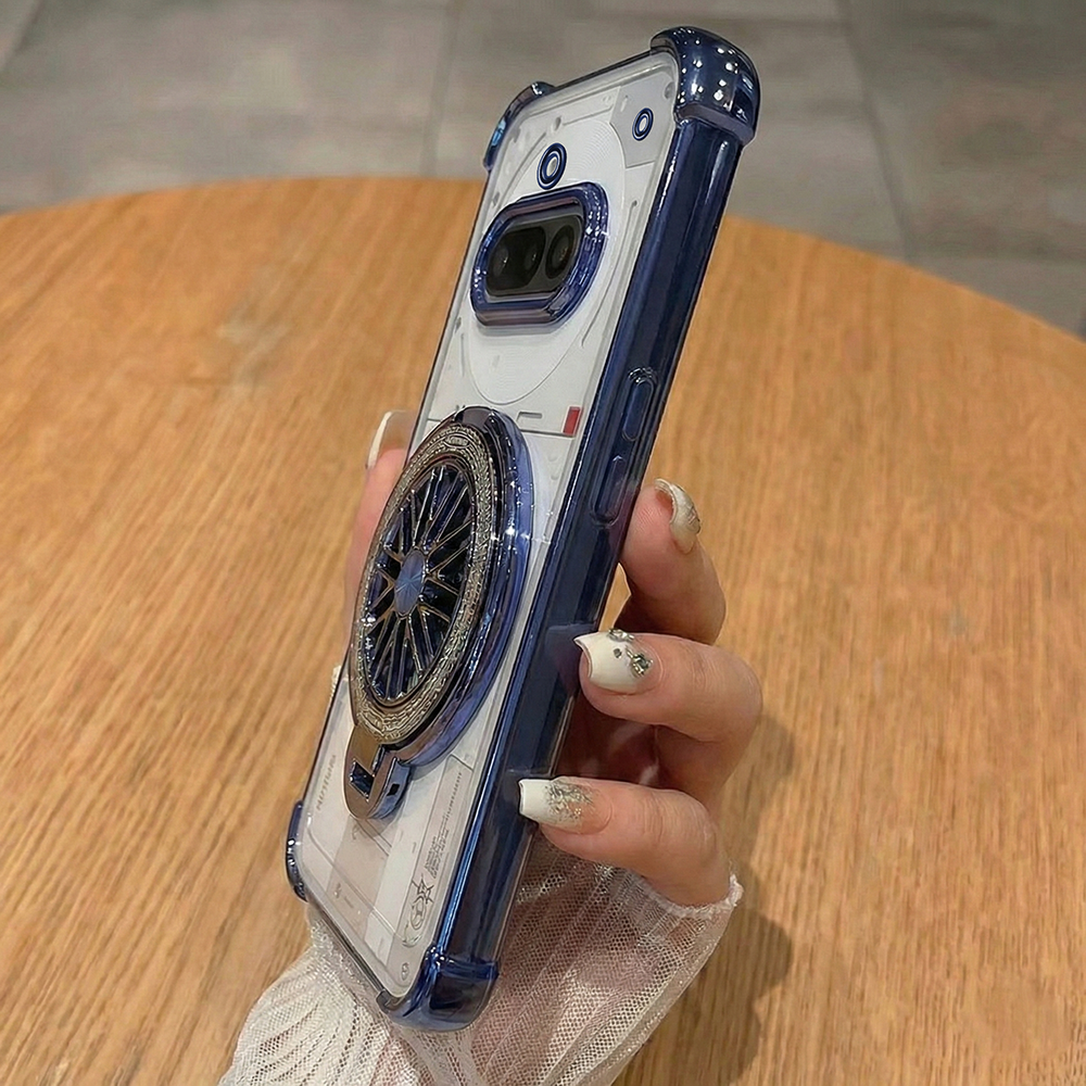 Nothing Phone 3a 5G Premium Stress Buster Wheel Rotating Shockproof Airbags Case