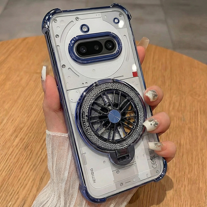 Nothing Phone 3a 5G Premium Stress Buster Wheel Rotating Shockproof Airbags Case