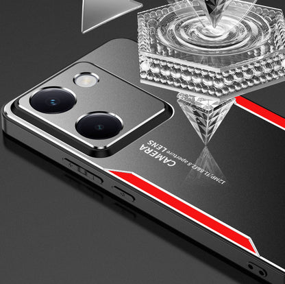 Vivo Y200 Pro 5G Luxury Aluminum Metal Frame Protective Case