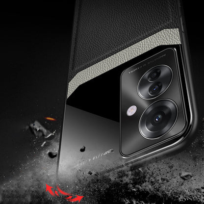 Oppo Reno11 F 5G Premium Leather Lens Protective Case