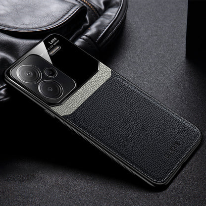 Redmi Note 13 Pro+ 5G Premium Leather Lens Protective Case