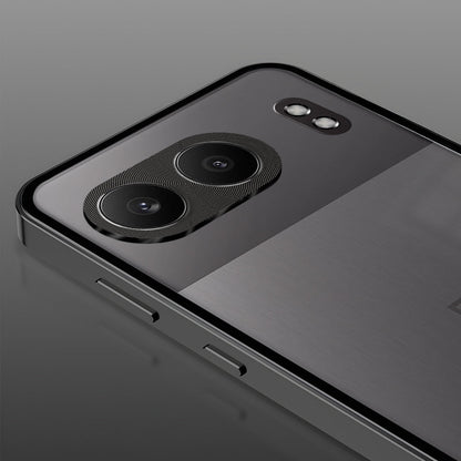 OnePlus Nord 4 5G Aluminium Metal Bumper Shield Transparent Back Case