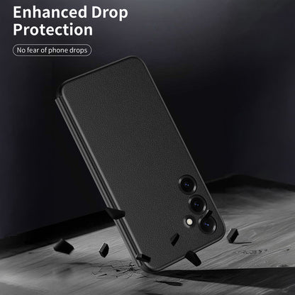 Samsung Galaxy A36 5G Smart Side Window Flip Leather Case