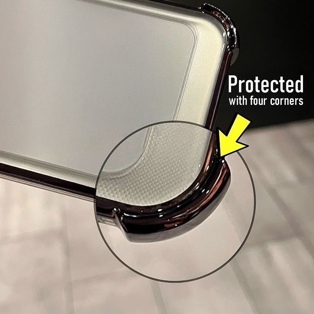 Oppo A5 Pro 5G Transparent Shockproof Case With Airbag Corners