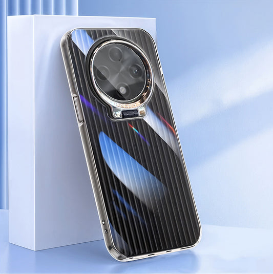 Oppo F27 Pro+ 5G Luxury Dual Layer Hybrid Camera Ring Stand Case