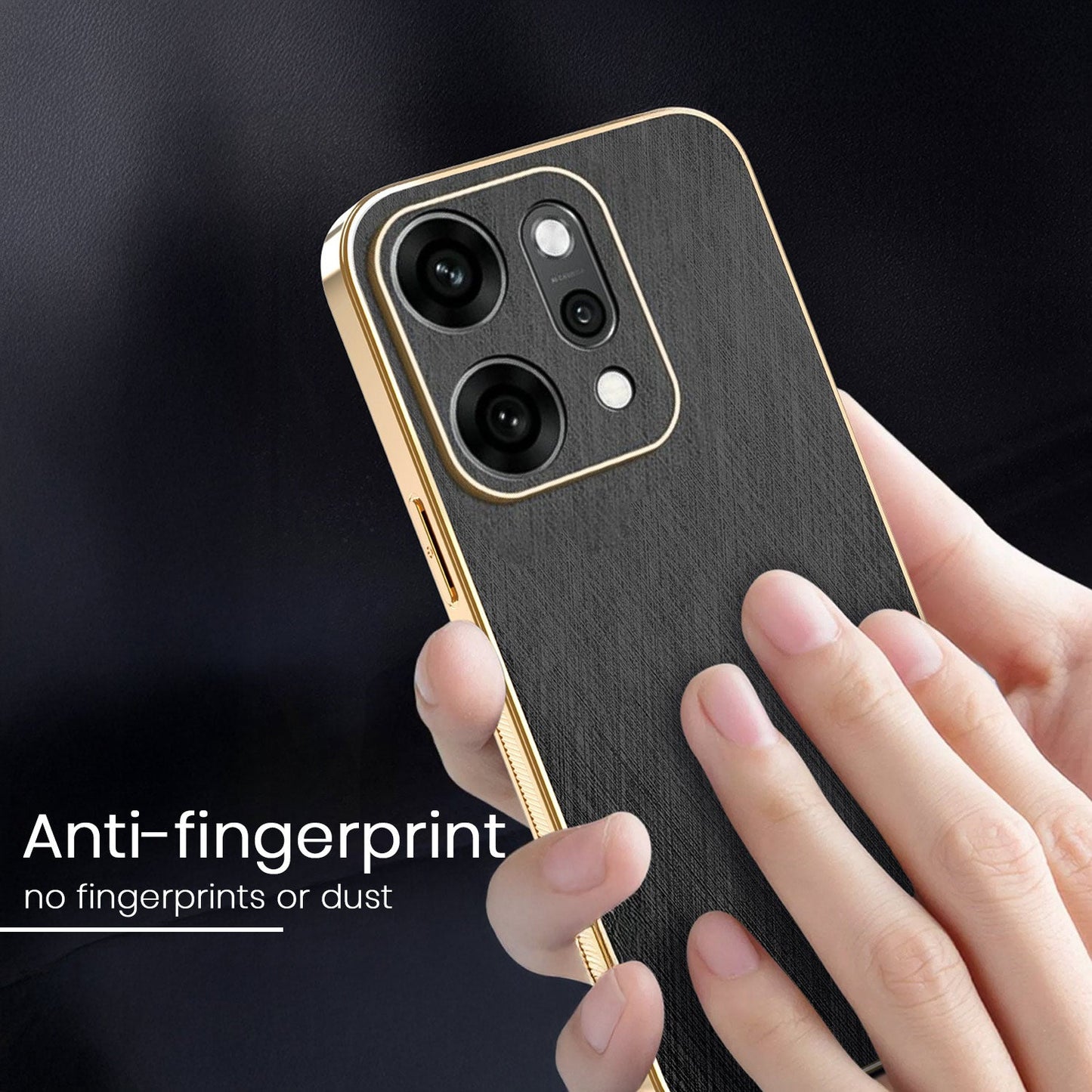 Oppo Reno 14 5G Anti-Fingerprint Back Case