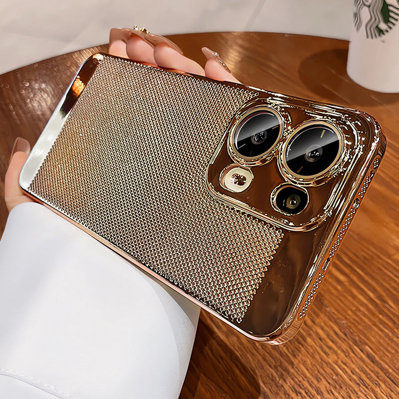 Oppo Reno13 5G Mesh Red Back Cover